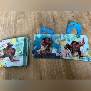 Disney Moana party treat woven bags -12 total